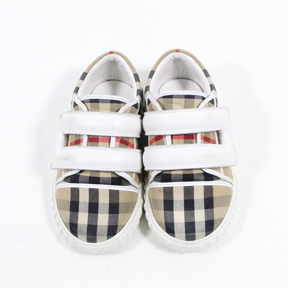 Burberry Toddler Mark Check Sneaker Size 21EU - Picture 3 of 6